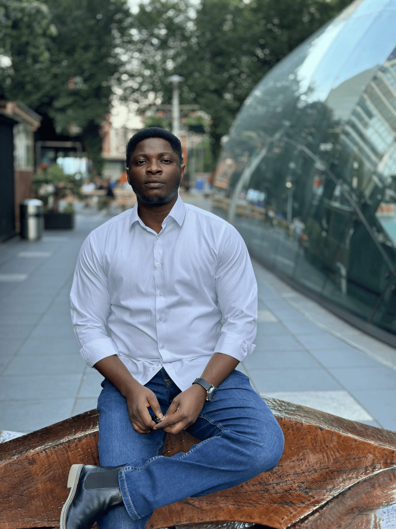 Michael Olatunbosun, founder of Givelayer.